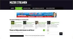 Desktop Screenshot of muziekstreamen.com
